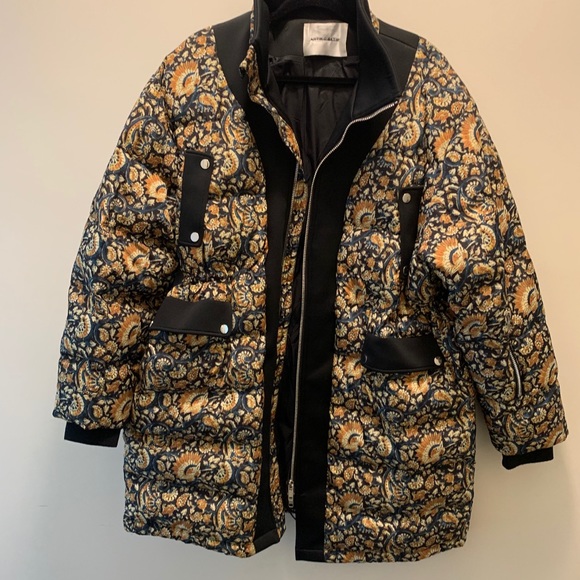 NWOT Anthropologie Antik Balik Kalak Oversize Puff - Picture 2 of 9